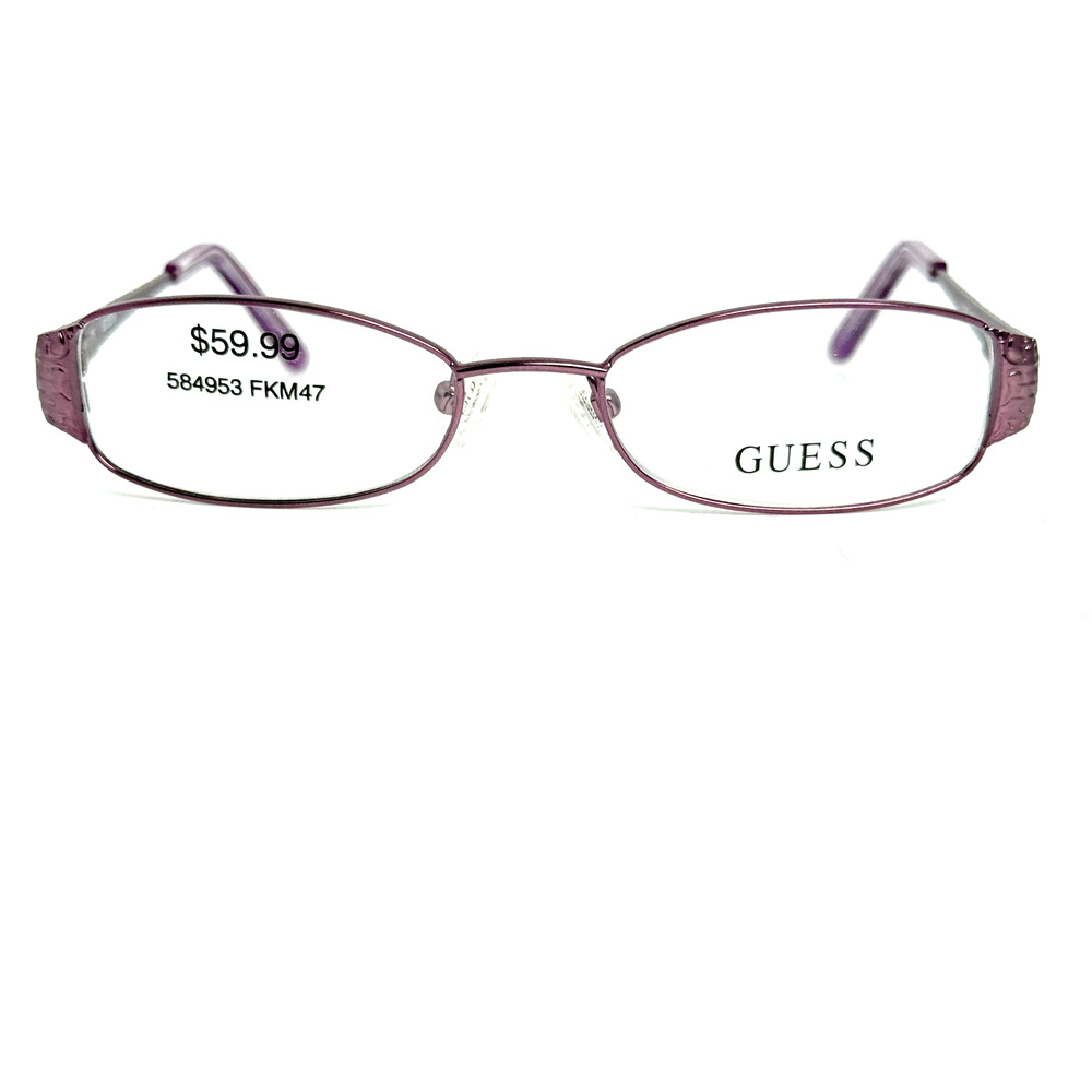 Guess GU 9037 PUR Eyeglasses Frames 47-16-130‎ Full Rim H19274
